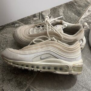 Nike Air Max 97 in Cream and White